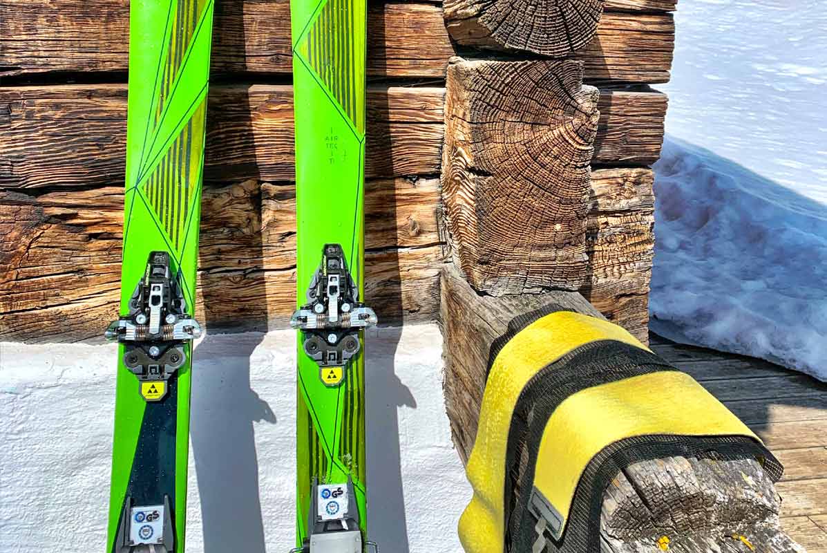 Ferienwohnungen Falkenstein: Aktivitäten in Hinterglemm -Skitour im Winter